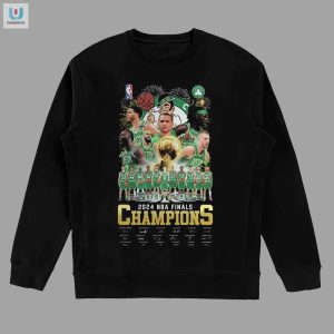 2024 Nba Champs Boston Celtics Tshirt Dunking On History fashionwaveus 1 3