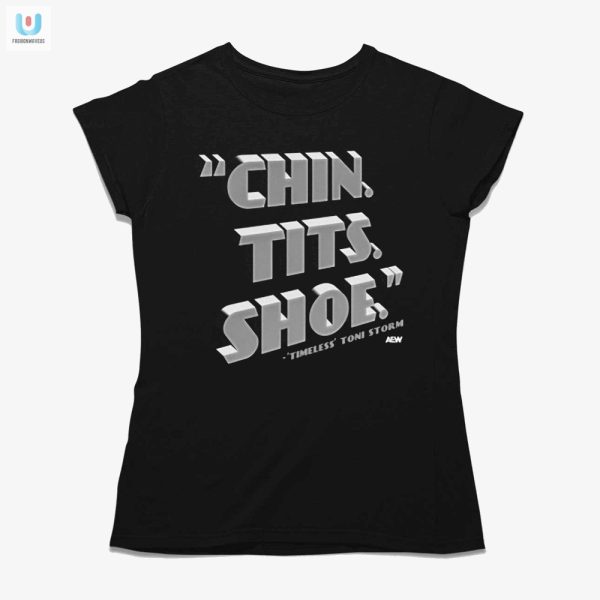 Toni Storm Chin Tits Shoe Shirt Quirky Hilarious Fashion fashionwaveus 1 1