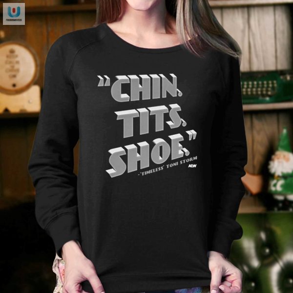 Toni Storm Chin Tits Shoe Shirt Quirky Hilarious Fashion fashionwaveus 1 3