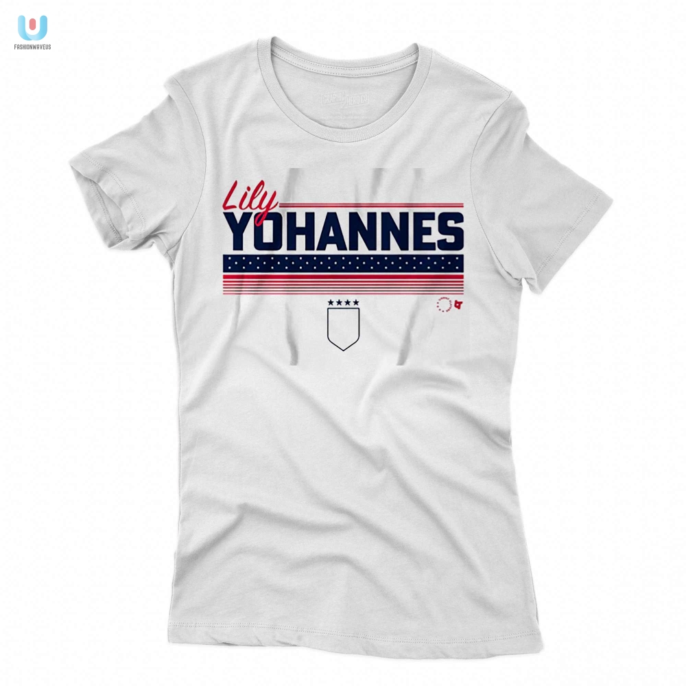 Score Big Laughs With Lily Yohannes Stripe Uswntpa Shirt