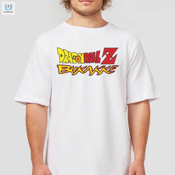 Epic Dragonball Z Bukkake Shirt Unleash The Laughter fashionwaveus 1