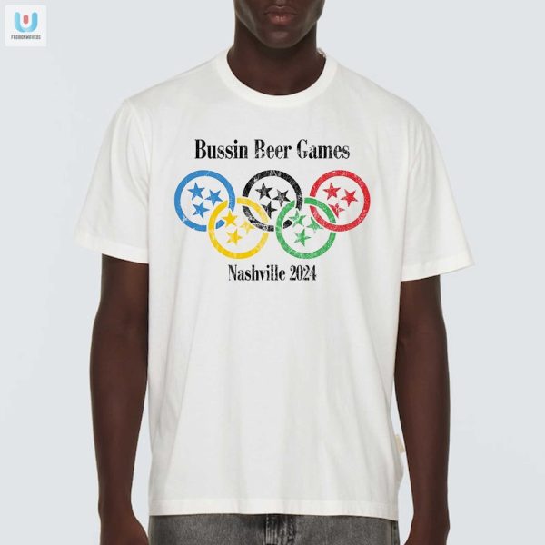 Bussin Beer Games 2024 Tee Laugh Drink Repeat fashionwaveus 1