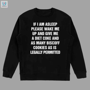 Wake Me For Diet Coke Biscoff Cookies Funny Shirt fashionwaveus 1 3