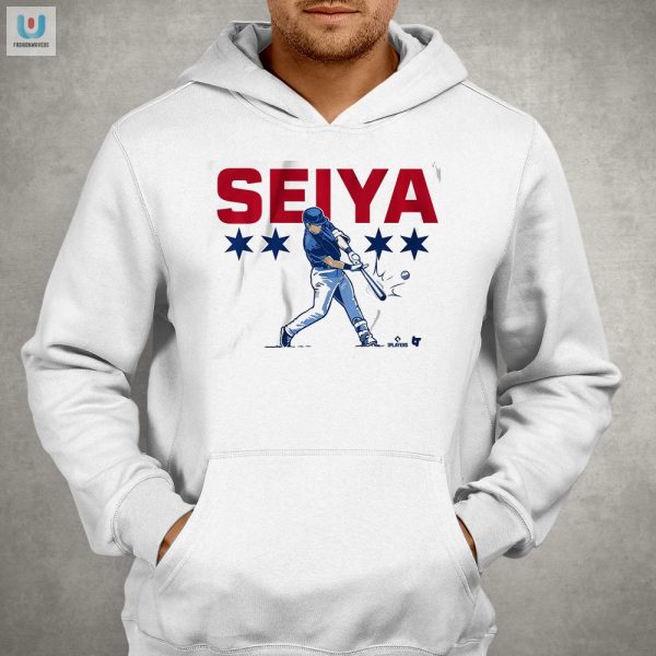 Hit Homers In Style Seiya Suzukis Funny Slugger Shirt fashionwaveus 1 2