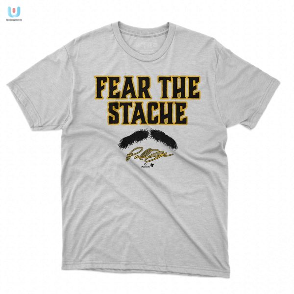 Get Laughs With Paul Skenes Fear The Stache Tee fashionwaveus 1