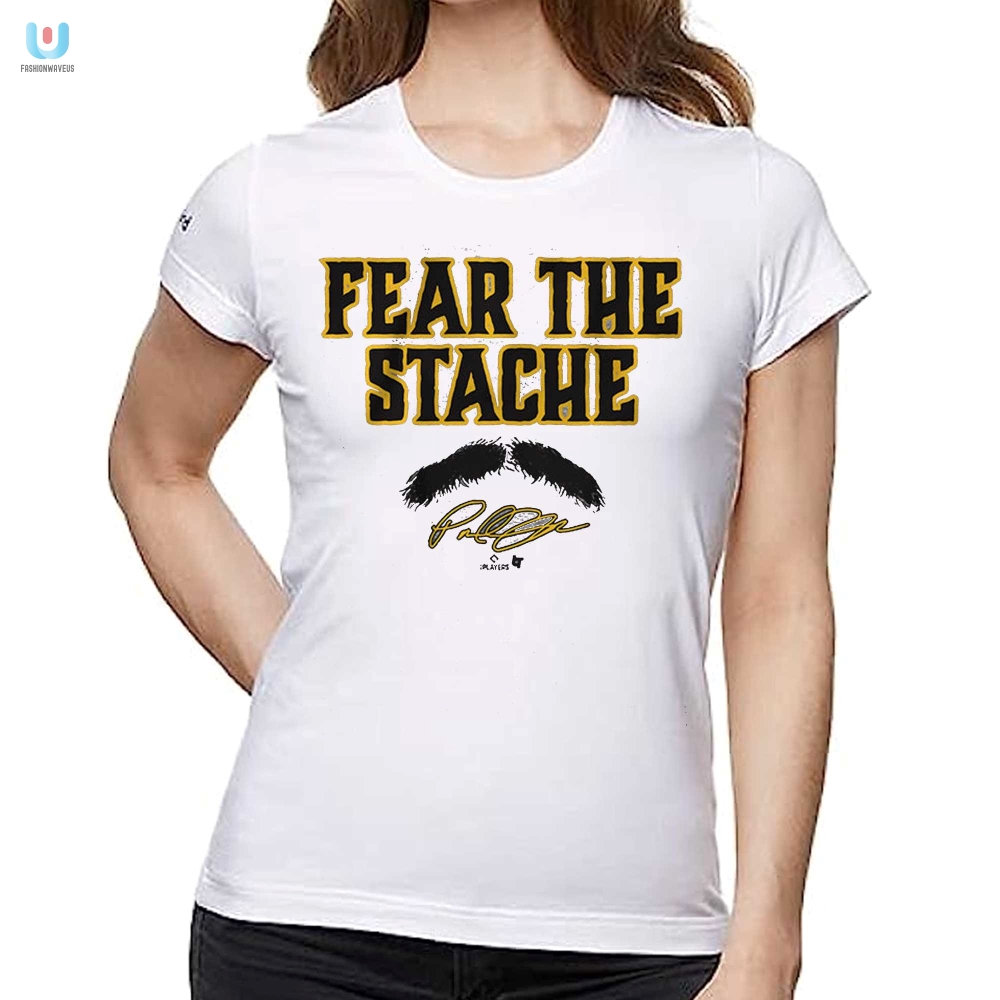 Get Laughs With Paul Skenes Fear The Stache Tee