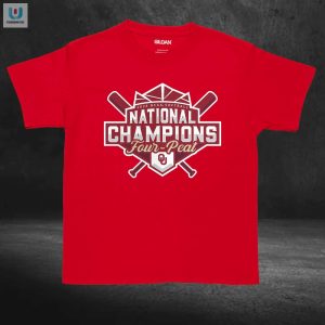 Fourpeat Champs Tshirt Oklahoma Sooners Softball Glory fashionwaveus 1 3