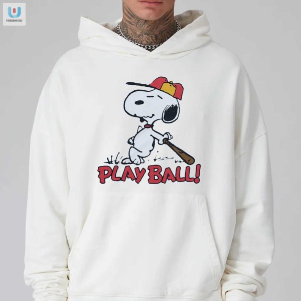 Snoopy Play Ball Shirt Fun Unique Playful Style fashionwaveus 1 2