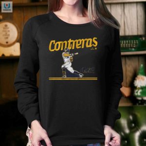 Score Big Laughs With A William Contreras Slugger Swing Shirt fashionwaveus 1 3