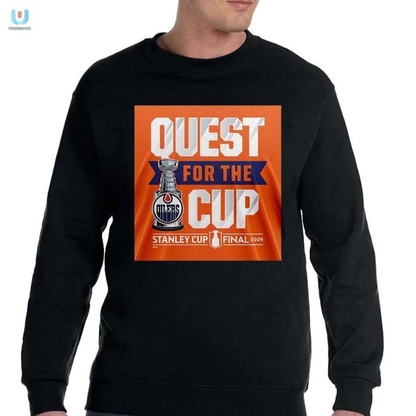 Score Big Edmonton Oilers 2024 Playoff Quest Tee fashionwaveus 1 3