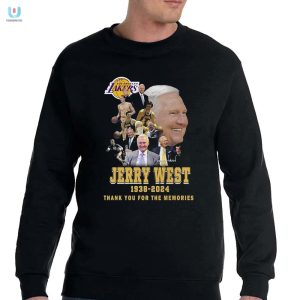 Jerry West Lakers Tee Vintage Memories With A Smile fashionwaveus 1 3