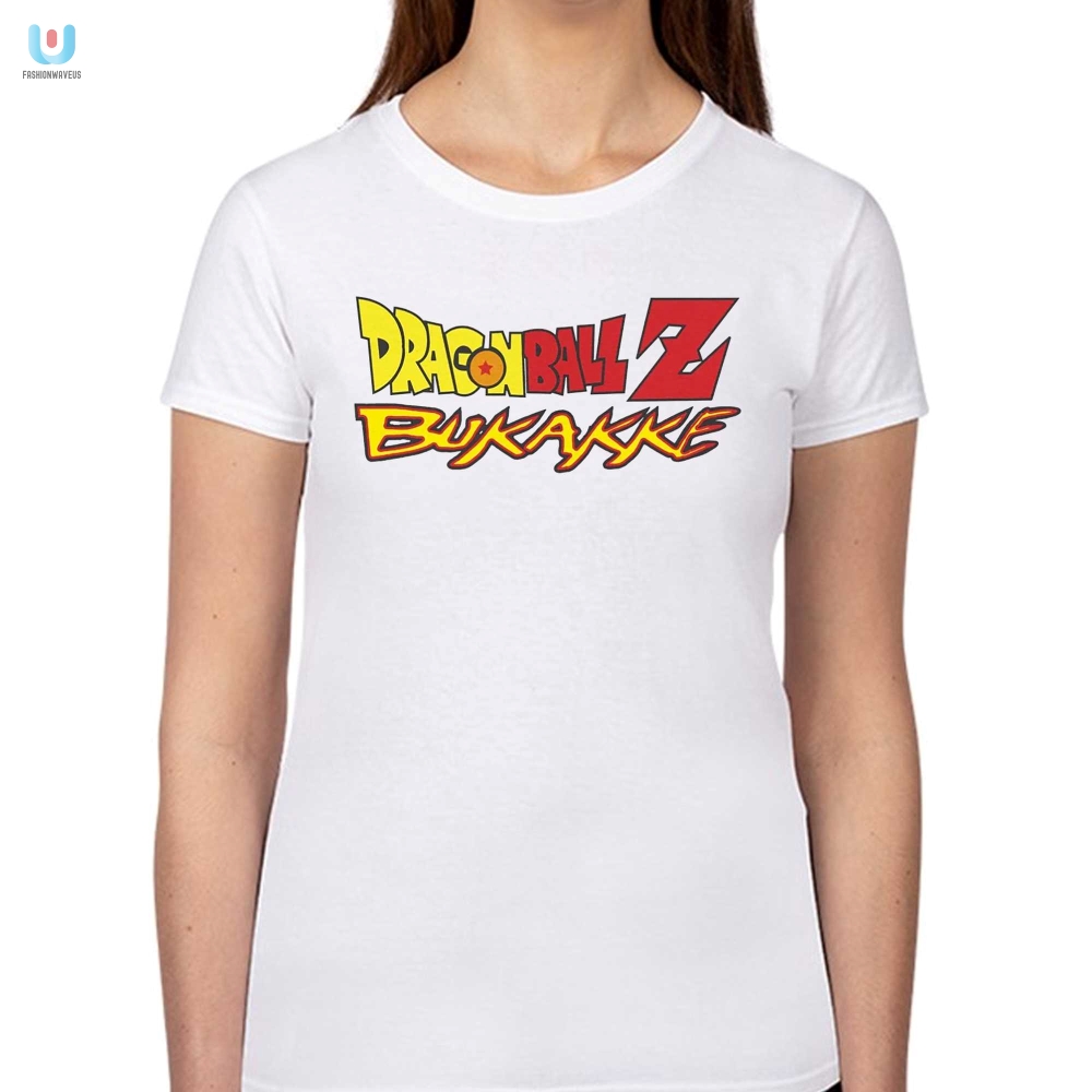 Epic Dragonball Z Bukakke Shirt  Unleash Your Inner Saiyan