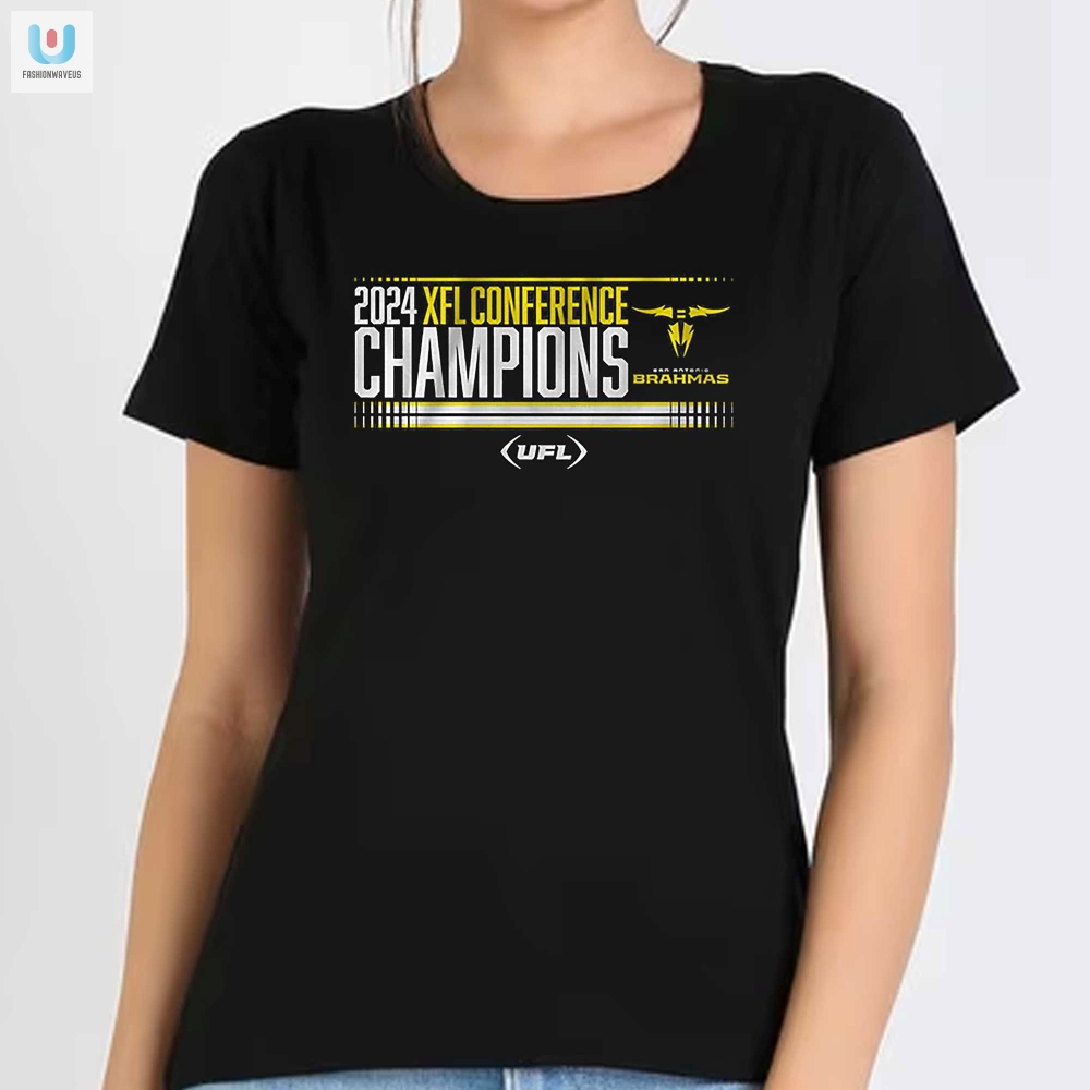 Own A Piece Of Humor San Antonio Brahmas Xfl Champ Shirt