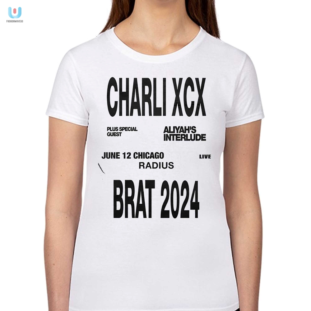 Get Cheeky With Charli Xcx Brat Shirt  June 12 Chicago