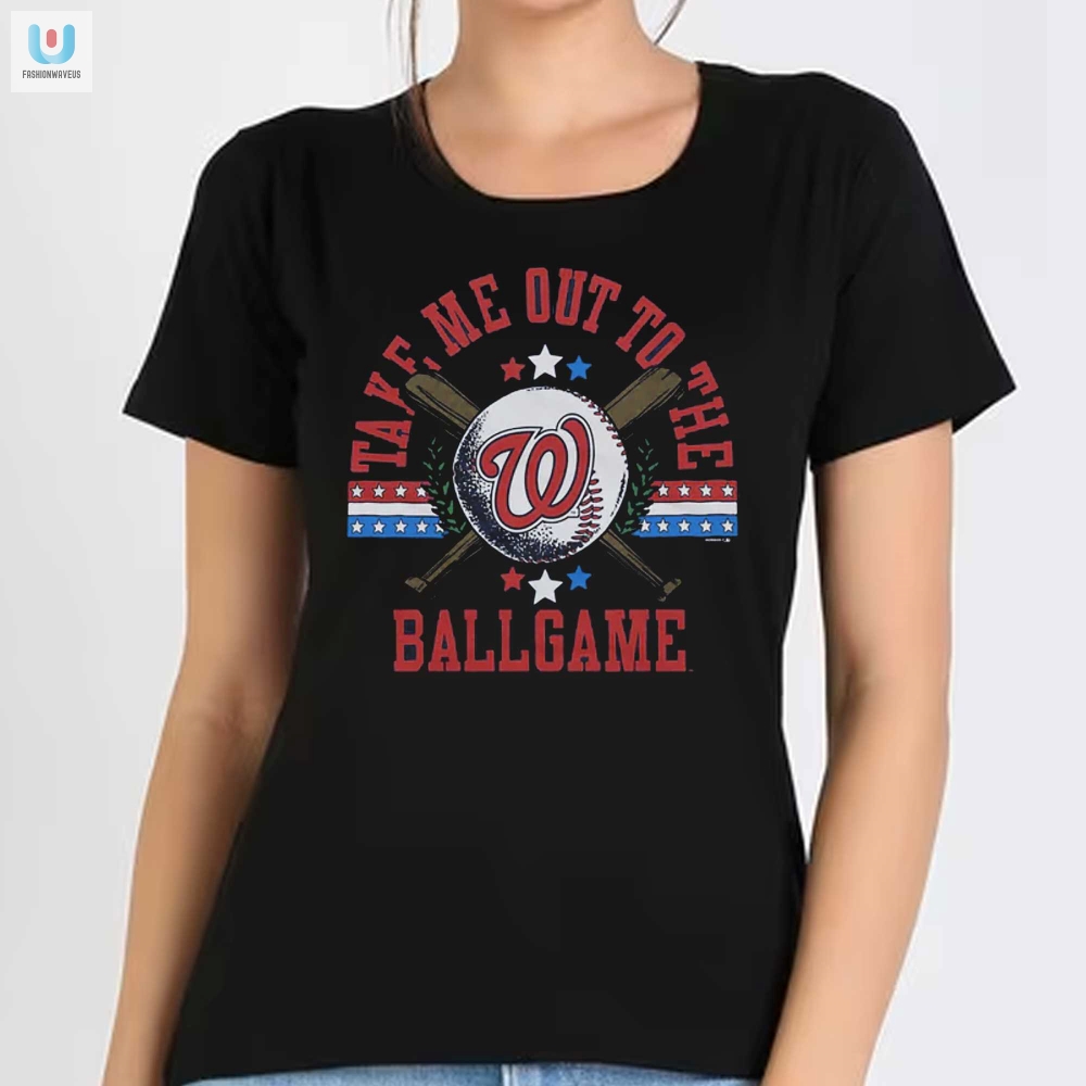 Lolworthy Washington Nationals Ballgame Shirt  Stand Out