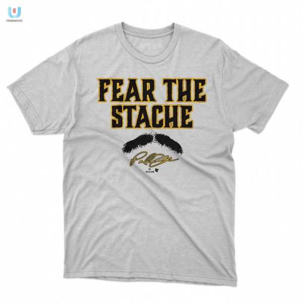 Get Laughs With The Paul Skenes Fear The Stache Shirt fashionwaveus 1