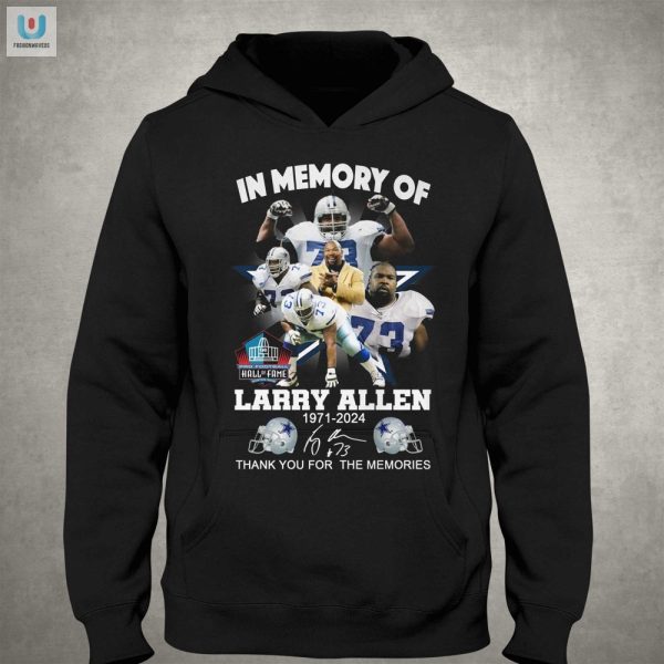 Larry Allen Tribute Tee Thanks For The Laughs Hall Of Fame fashionwaveus 1 2