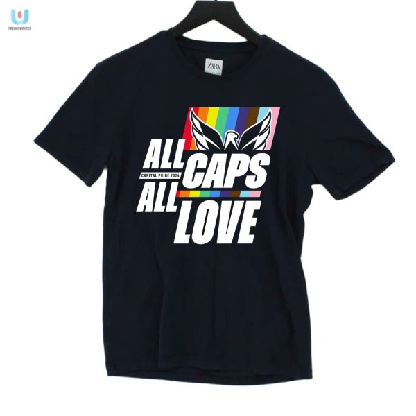 Rock Capital Pride 2024 Caps All Love Shirt Lol Ready fashionwaveus 1