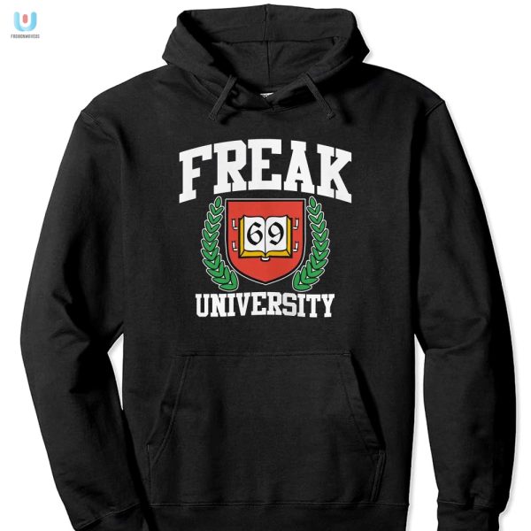 Get Schooled In Style Freak University Crewneck Humor fashionwaveus 1 2