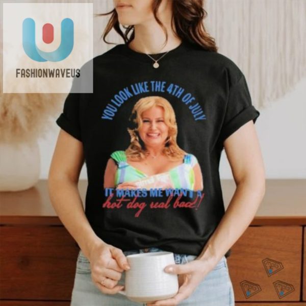 Get Laughs With Jennifer Coolidges 4Th Of July Hot Dog Shirt fashionwaveus 1 3