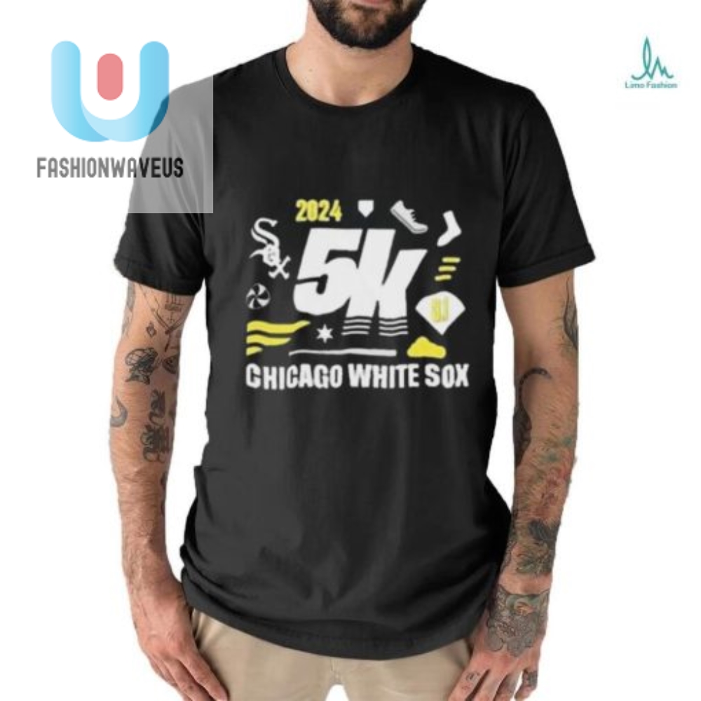 Run Laughing In Style 2024 White Sox 5K Giveaway Shirt