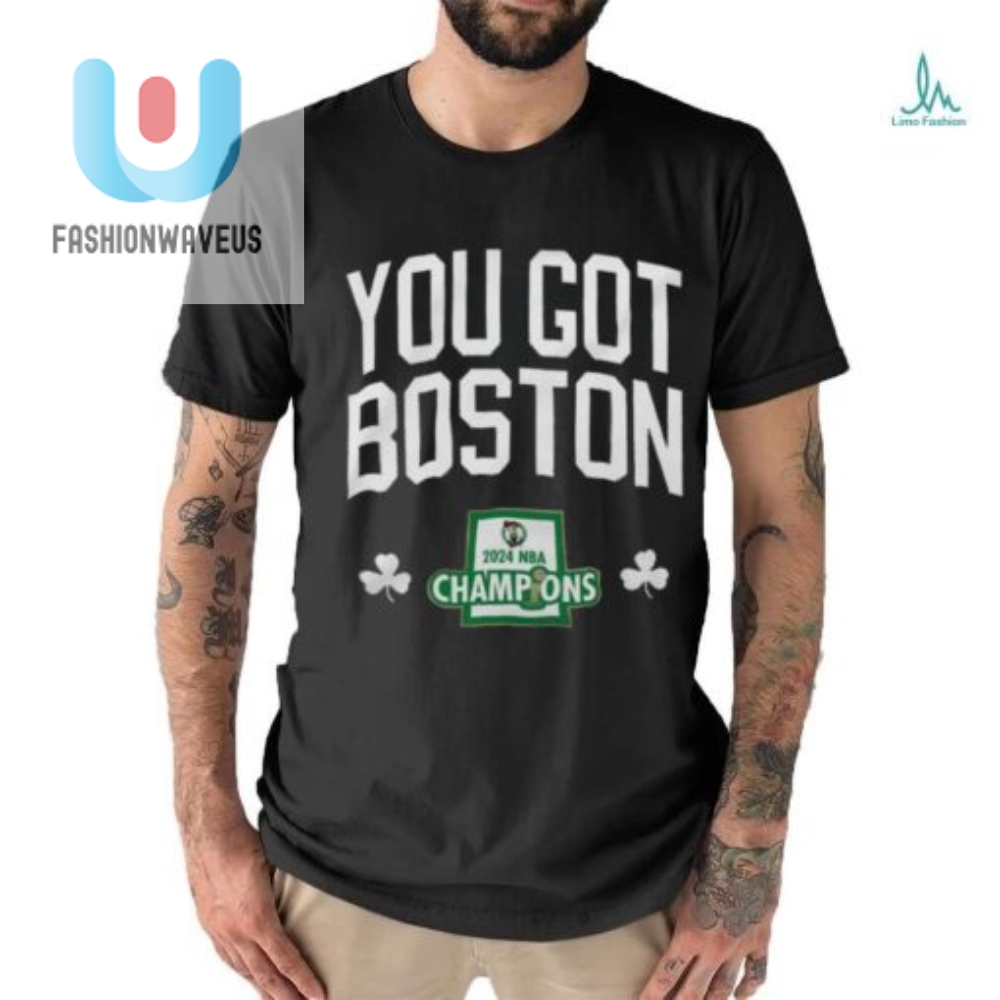 Rock 2024 Champs Hilarious Boston Victory Tee