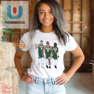 Triple Threat Tees Porzingis Tatum Brown Celtics Humor fashionwaveus 1 3