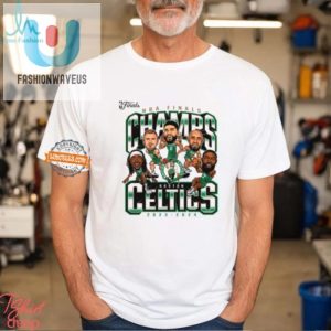 Celebrate In Style 2024 Celtics Champs Caricature Tee fashionwaveus 1 2