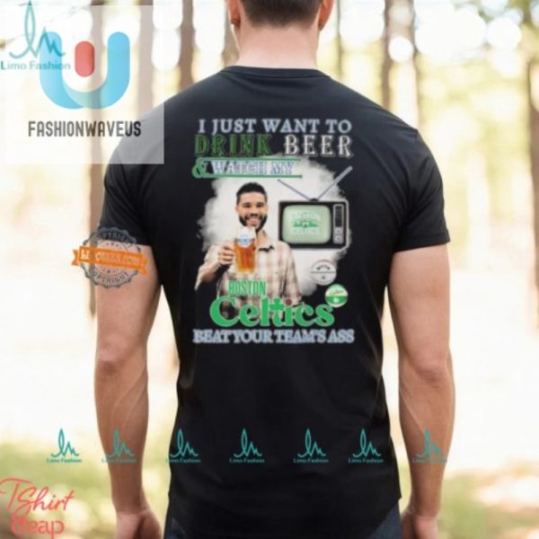 Funny Jayson Tatum Beer Celtics Shirt Unique Fan Apparel fashionwaveus 1