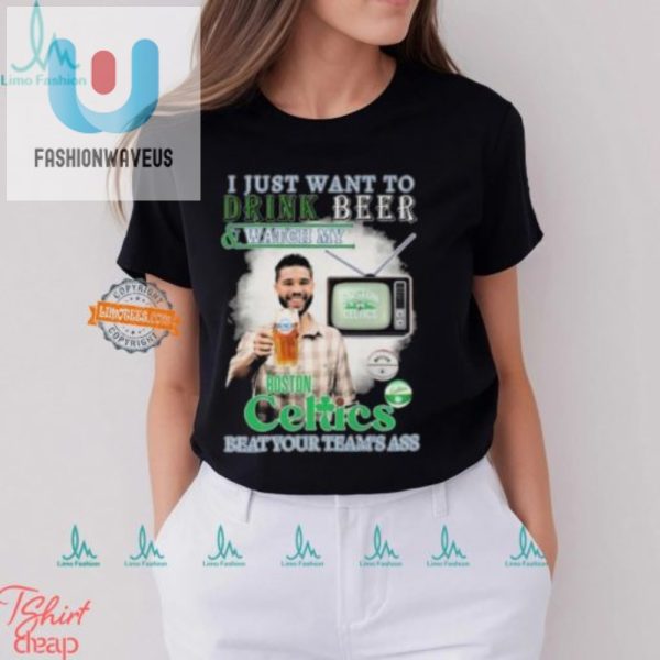 Funny Jayson Tatum Beer Celtics Shirt Unique Fan Apparel fashionwaveus 1 1