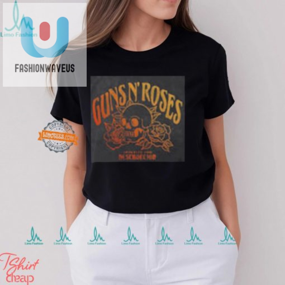 Rock Out Hilarious Guns N Roses Tee  Get Your Laughs On
