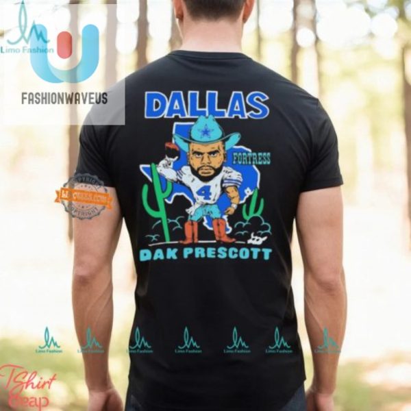 Dak Prescott Cartoon Tee Hilarious Unique Cowboys Gear fashionwaveus 1