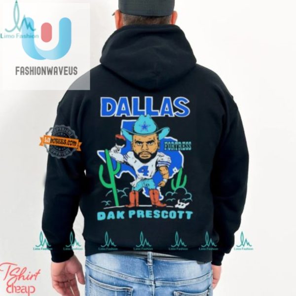 Dak Prescott Cartoon Tee Hilarious Unique Cowboys Gear fashionwaveus 1 2