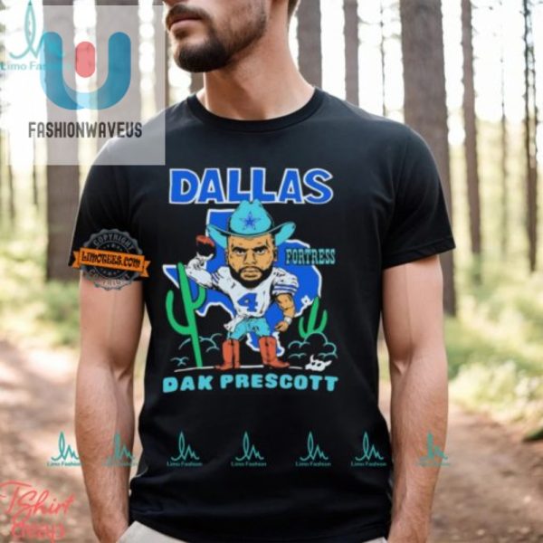 Dak Prescott Cartoon Tee Hilarious Unique Cowboys Gear fashionwaveus 1 3