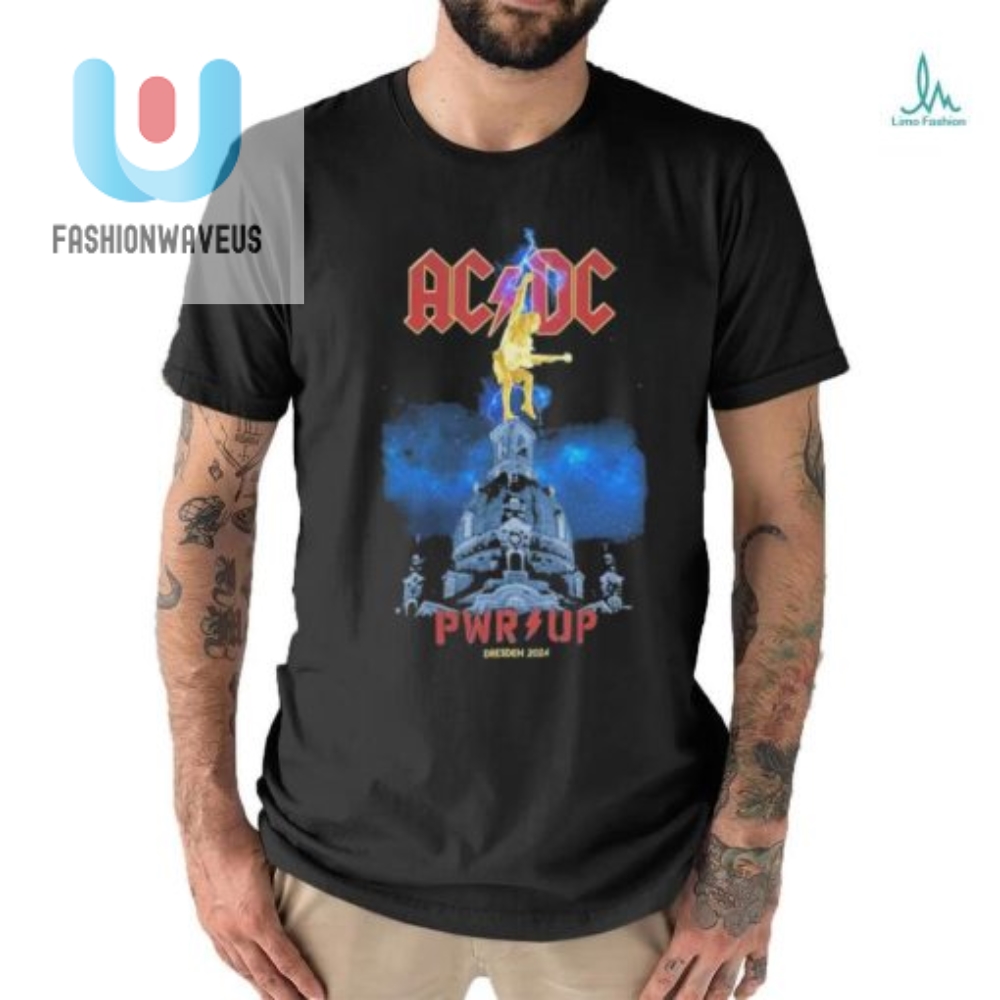 Rock On In Style Ac Dc Dresden 2024 Tour Tee