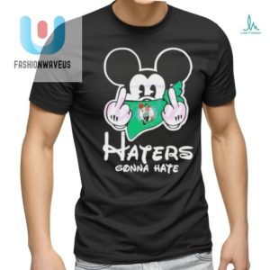 Mickey Mouse Celtics Tee Haters Gonna Hate Humor Shirt fashionwaveus 1 2