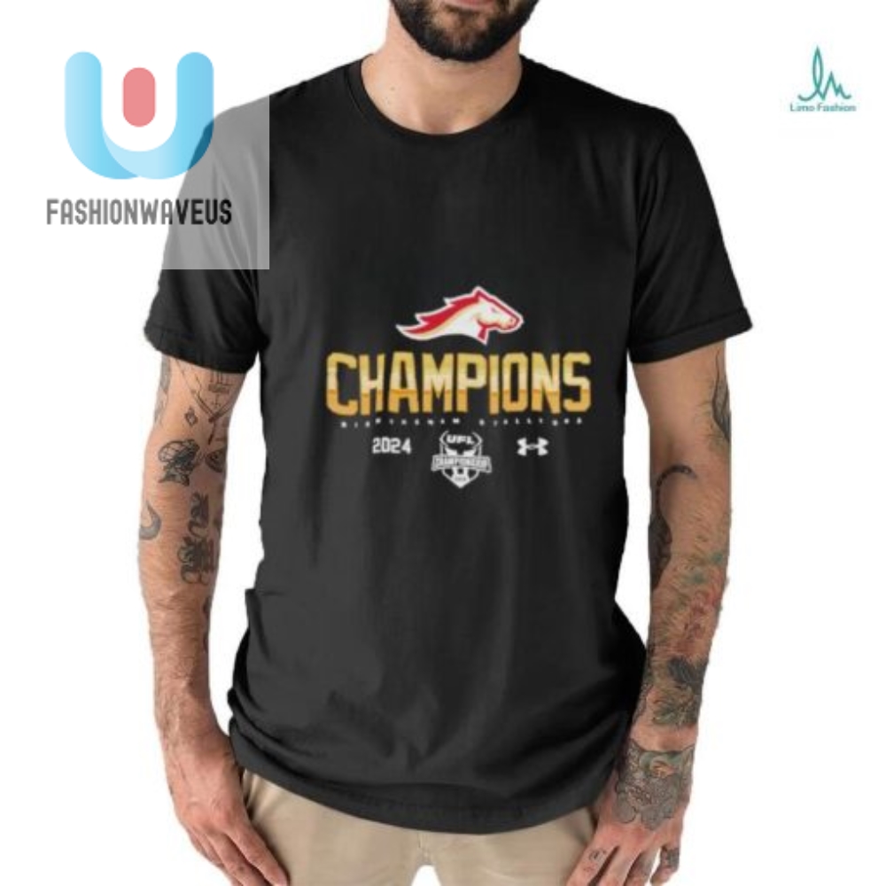 Get Your Champ Swag 2024 Stallions Fcl Logo Tee