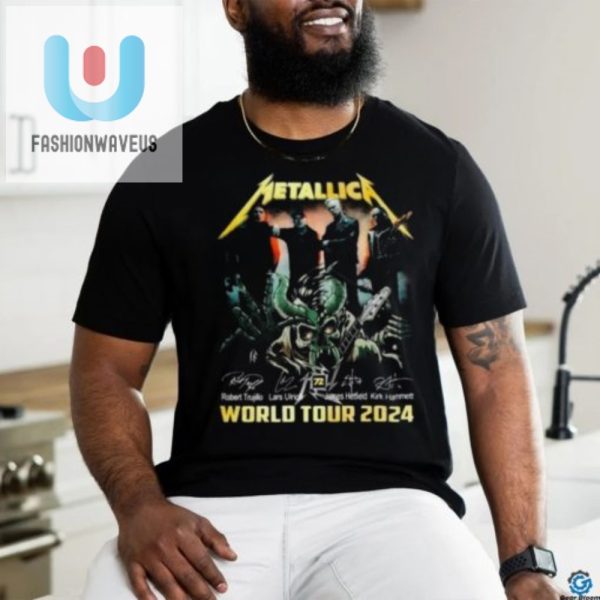 Rock Out In Style Metallica 2024 Tour Tee Unleash Your Inner Fan fashionwaveus 1