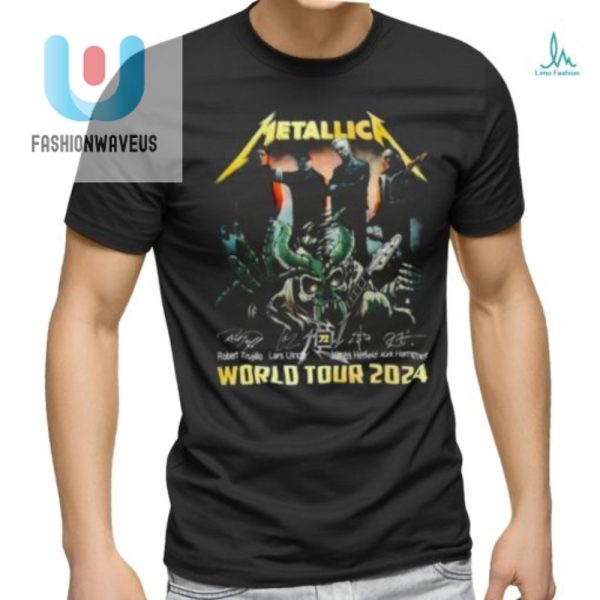Rock Out In Style Metallica 2024 Tour Tee Unleash Your Inner Fan fashionwaveus 1 3