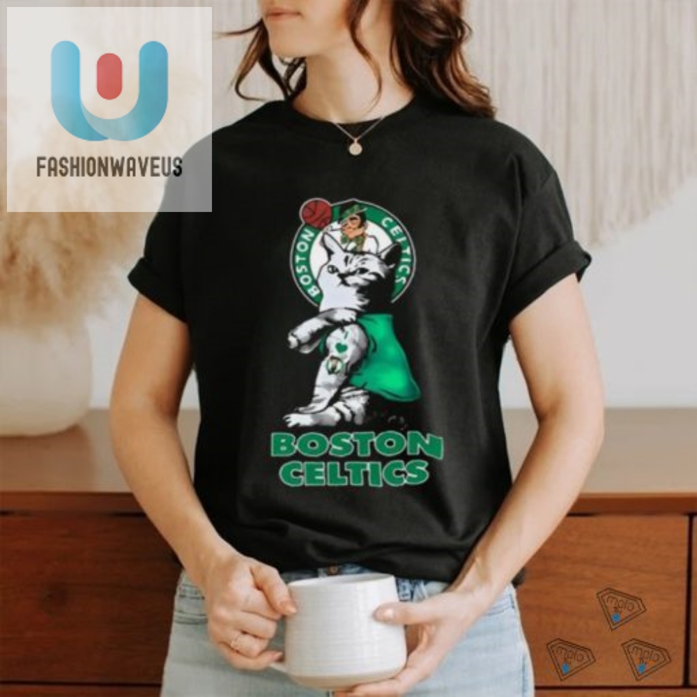 Catapproved Boston Celtics Tee  Pawsitively Hilarious