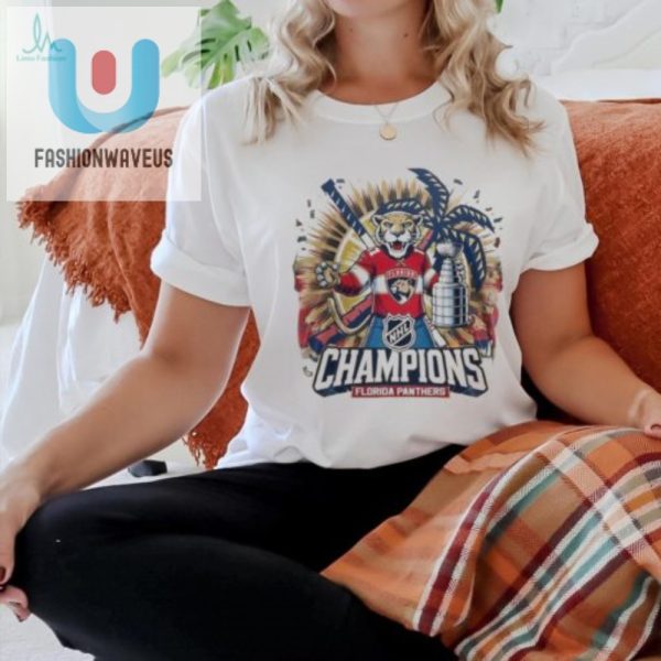 Score Big Laughs With Your Custom Florida Panthers Champ Tee fashionwaveus 1