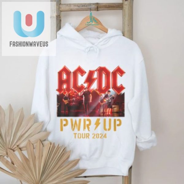 Rock On In 2024 Quirky Acdc Pwr Up Tour Tee fashionwaveus 1 3