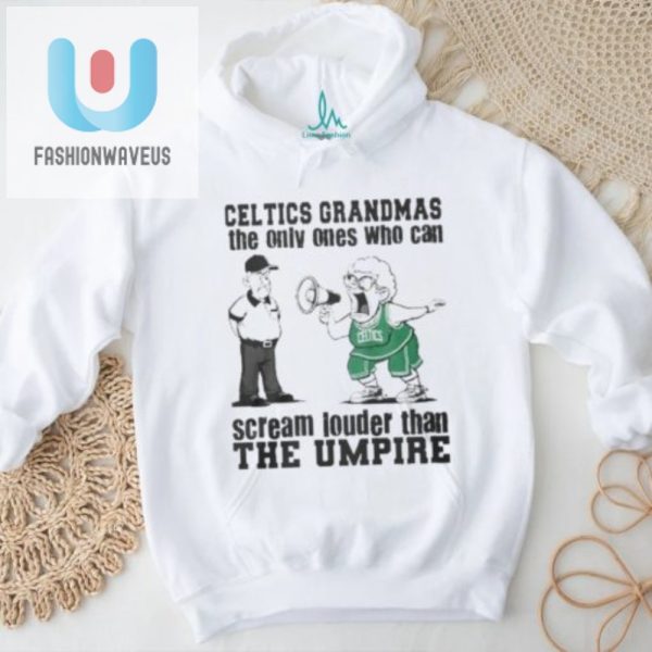 Funny Boston Celtics Grandma Tee Louder Than The Umpire fashionwaveus 1 2