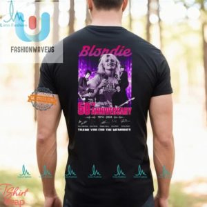Blondie 50 Years Tshirt Because Memories Never Fade fashionwaveus 1 1