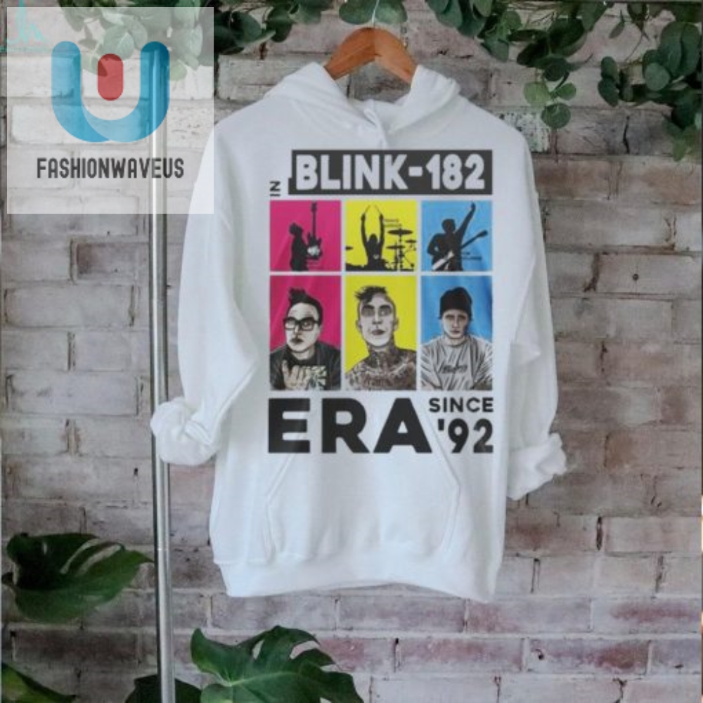 Funny Blink 182 Crappy Punk Rock 92 Art Tee  2024 Edition