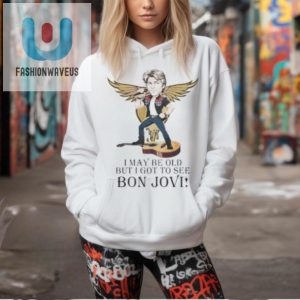 Funny I May Be Old Bon Jovi Signature Shirt Unique Gift fashionwaveus 1 2