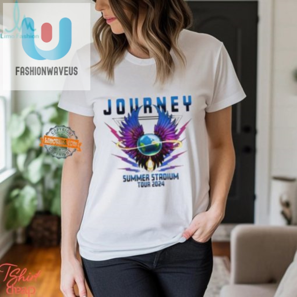 Rock The Journey Summer Tour 2024 With This Funny Raglan Tee