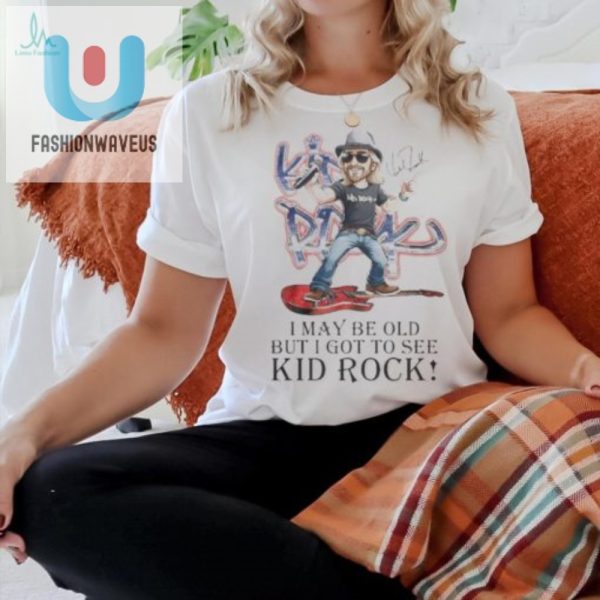 Vintage Vibes Hilarious Kid Rock Signature Shirt For Sale fashionwaveus 1