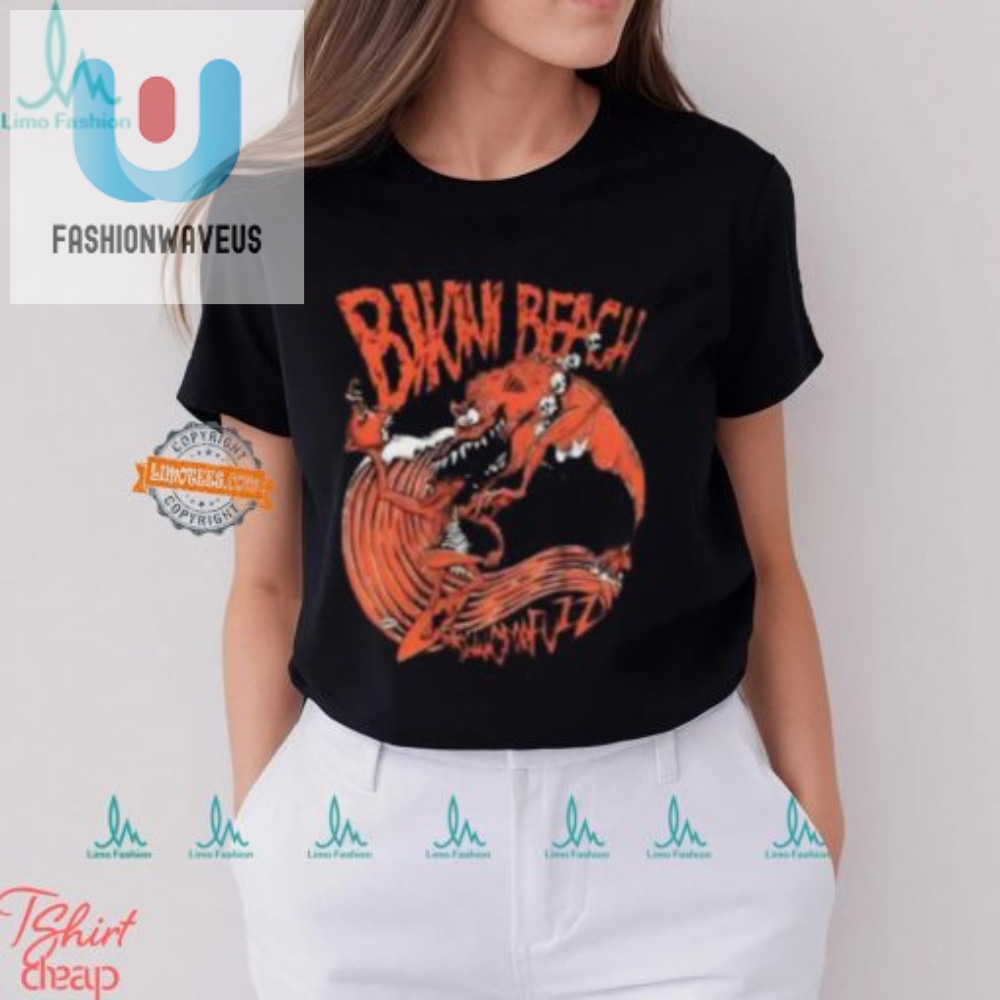 Catch Fuzz Laughs Unisex Bikini Beach Fishing Tshirt fashionwaveus 1