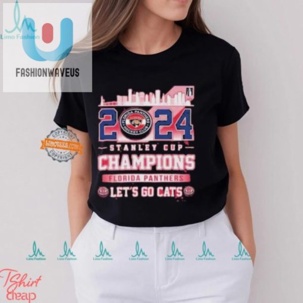 2024 Champs Florida Panthers Shirt Pawsitively Hilarious fashionwaveus 1